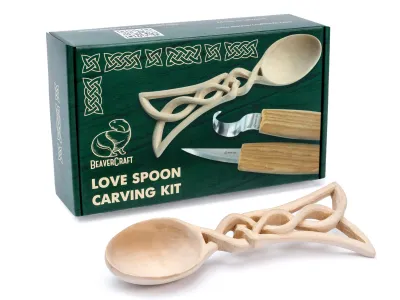 BeaverCraft Celtic Spoon Carving Kit