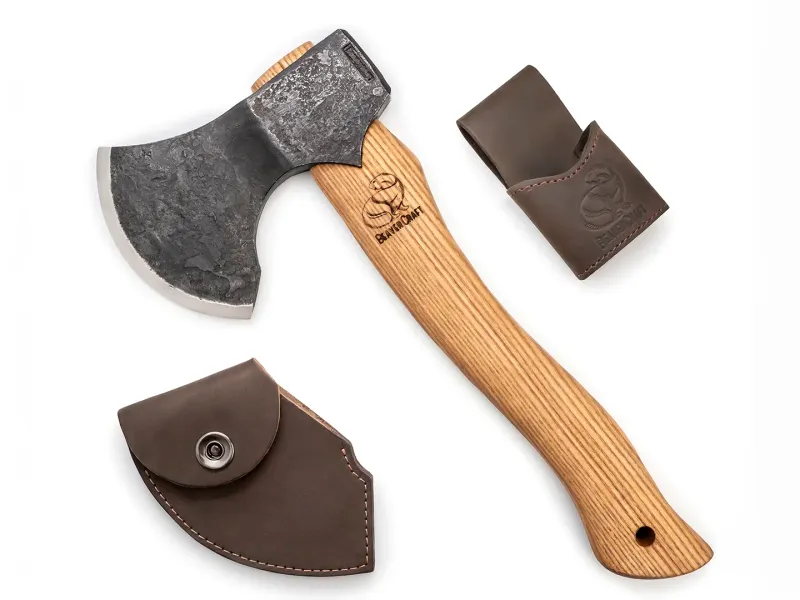 BeaverCraft AX3 – Woodcraft Bushcraft Splitting Hatchet