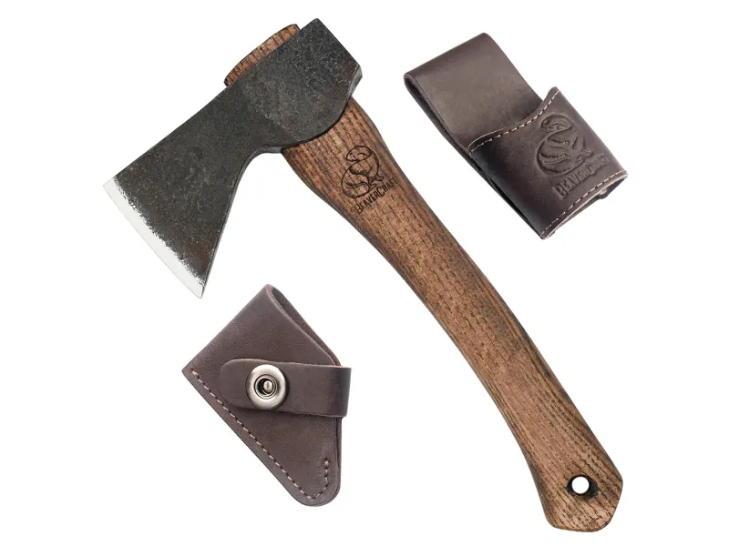 BeaverCraft AX1 – Compact Bushcraft Carving Hatchet