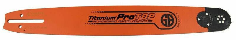 GB Titanium Pro Top Guide Bar  1.6mm 3/8"
