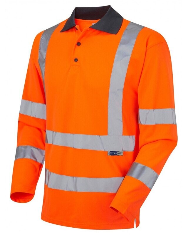 Railway Spec EcoViz Polo Shirt - Long sleeves - Size Small Railway Spec EcoViz Polo Shirt - Long sleeves - Size Small