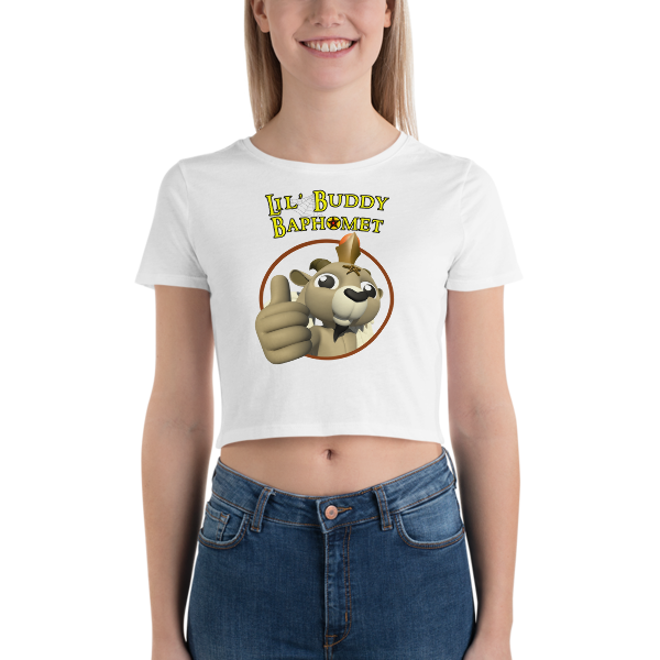 LIL&#39; Buddy (thumbs up) Women’s Crop Tee