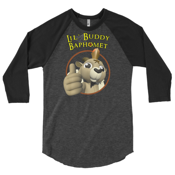 LIL&#39; Buddy (thumbs up) - 3/4 sleeve raglan shirt (tighter fit)