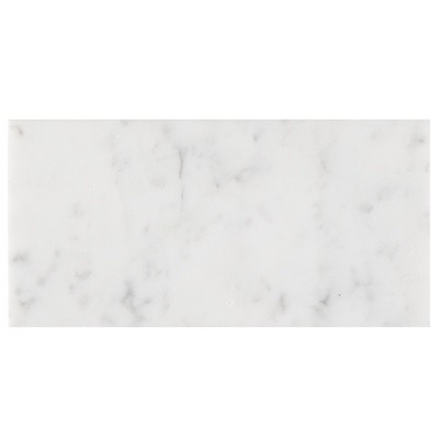Carrara Marble Honed Subway 150 x 75mm