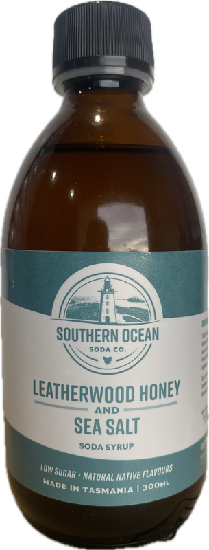 Leatherwood Honey and Sea Salt Soda Syrup