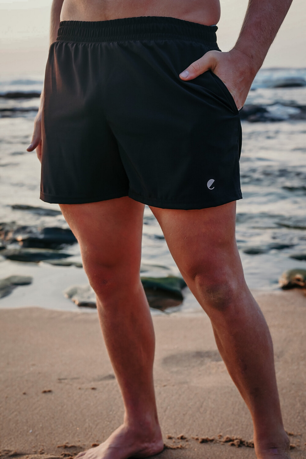 mens shorts with my girl ECO tights