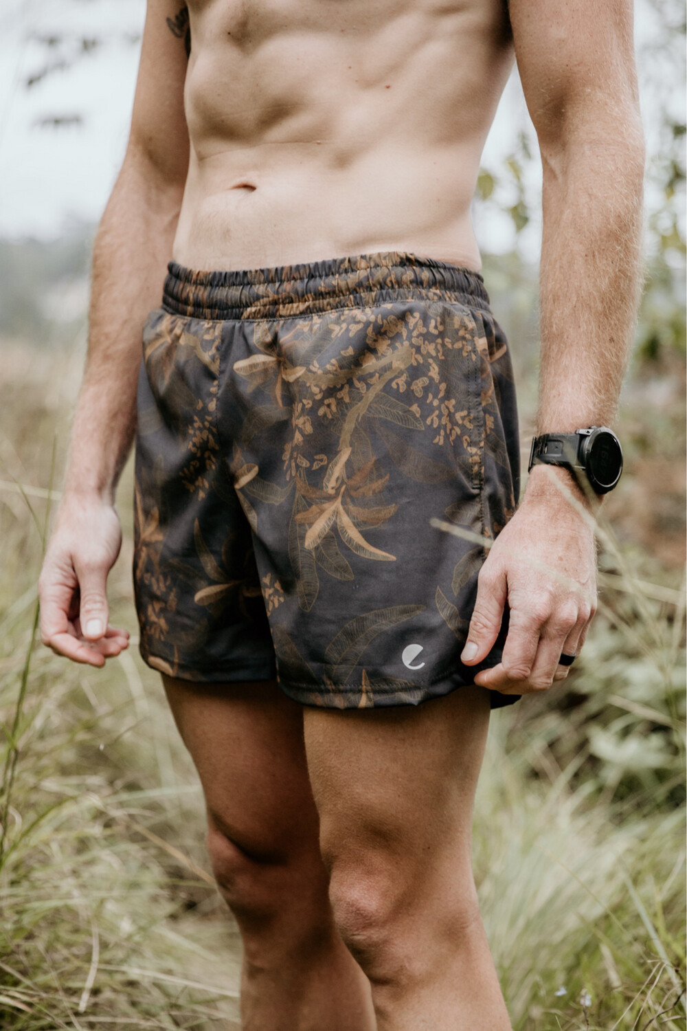 palm mens shorts with ECO tights