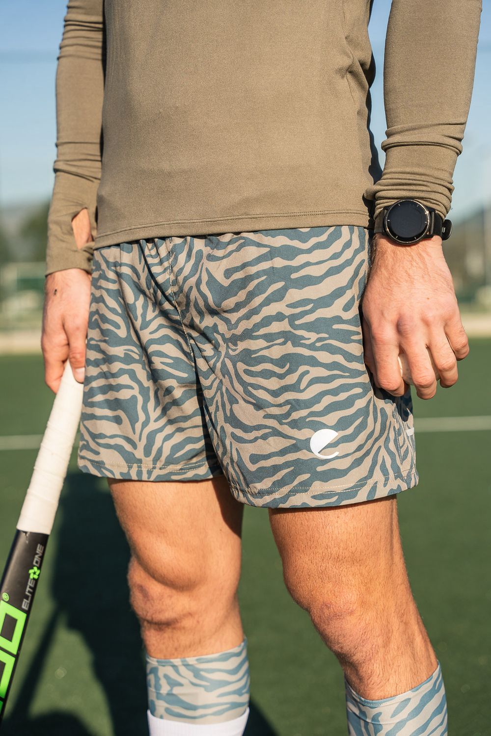 Olympic mens shorts with built in ECO tights
