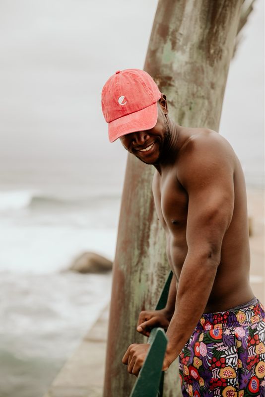 red cap