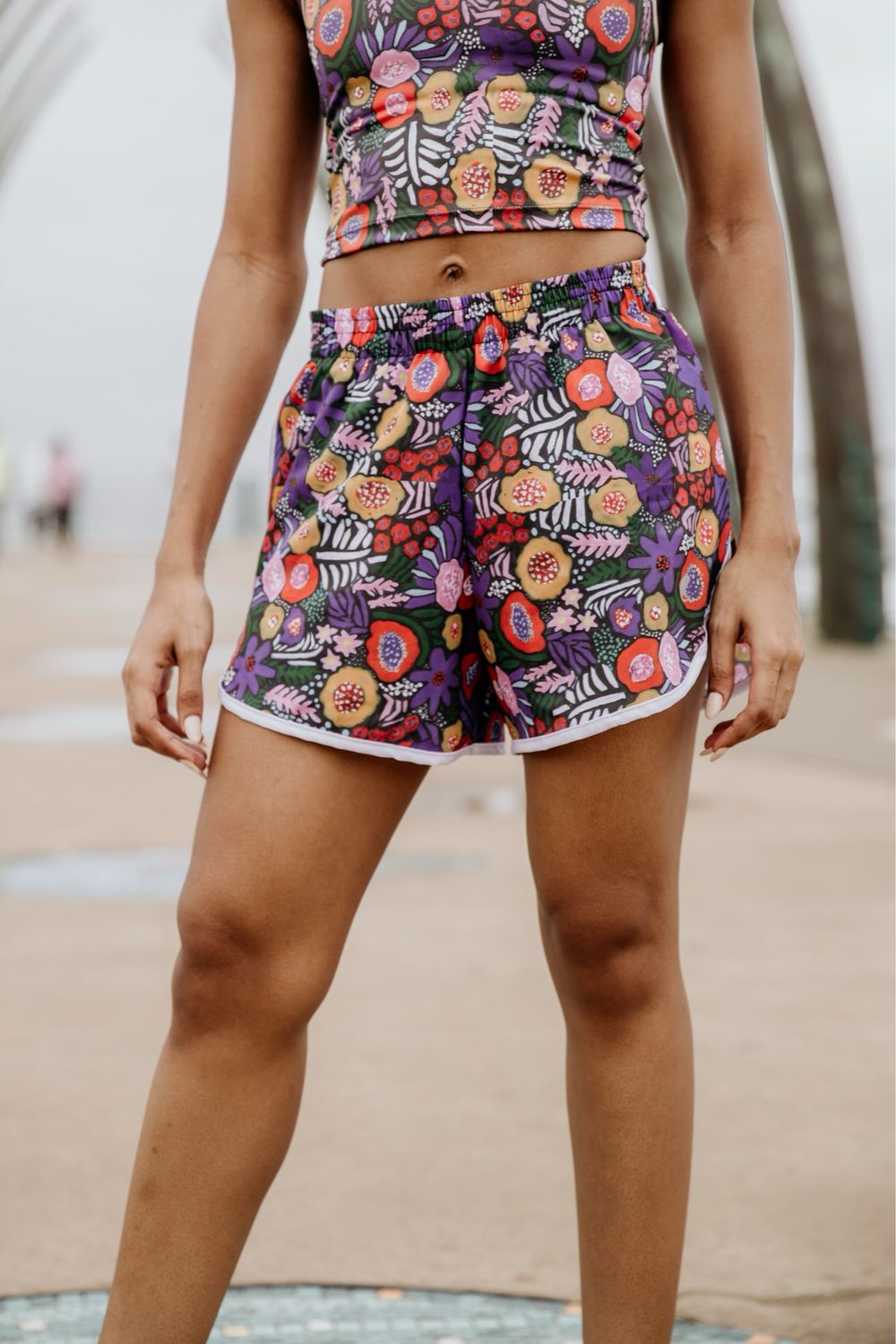 wisdom floral donn shorts