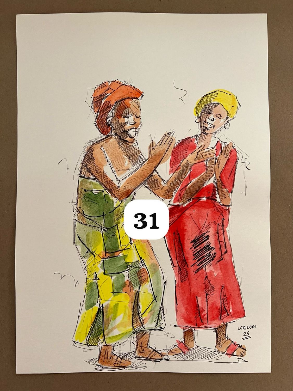 Wisdom A4 artworks