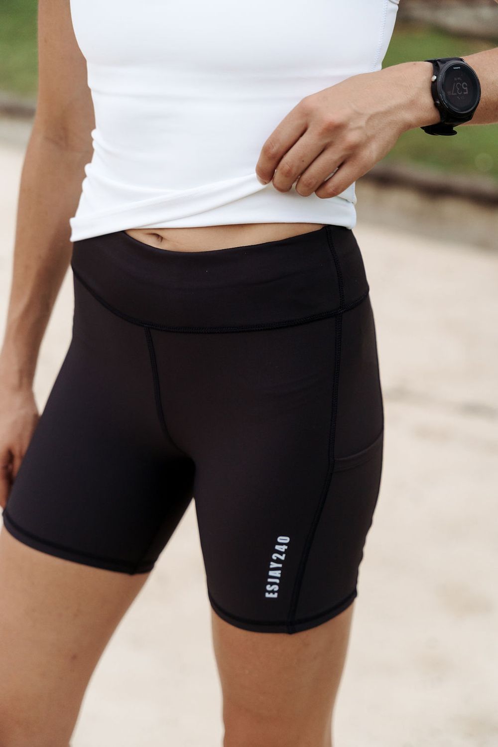 ESJAY240 black short tights
