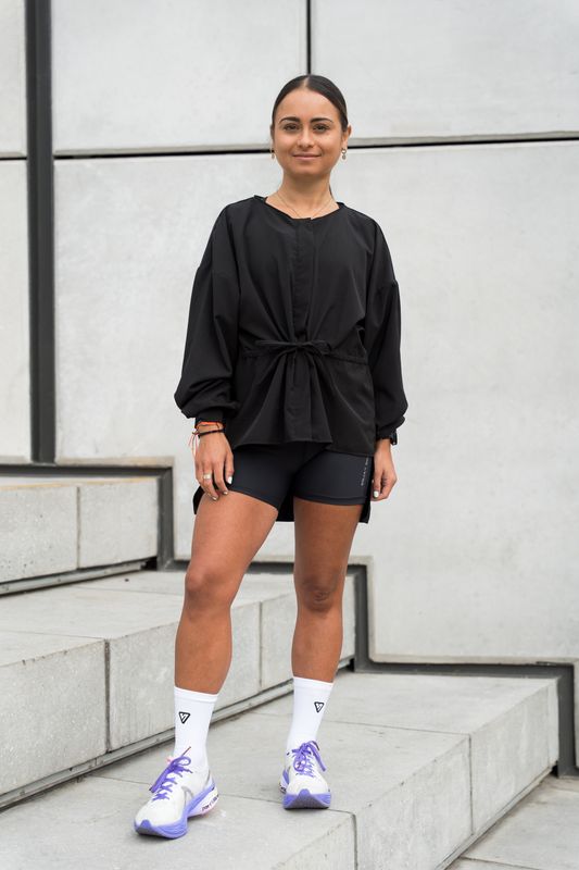 black popper blouse