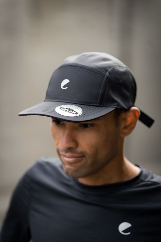 black ripstop cap