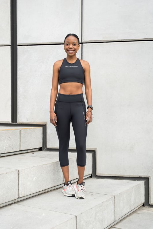 ESJAY SPORTSWEAR 3/4 panelled tights