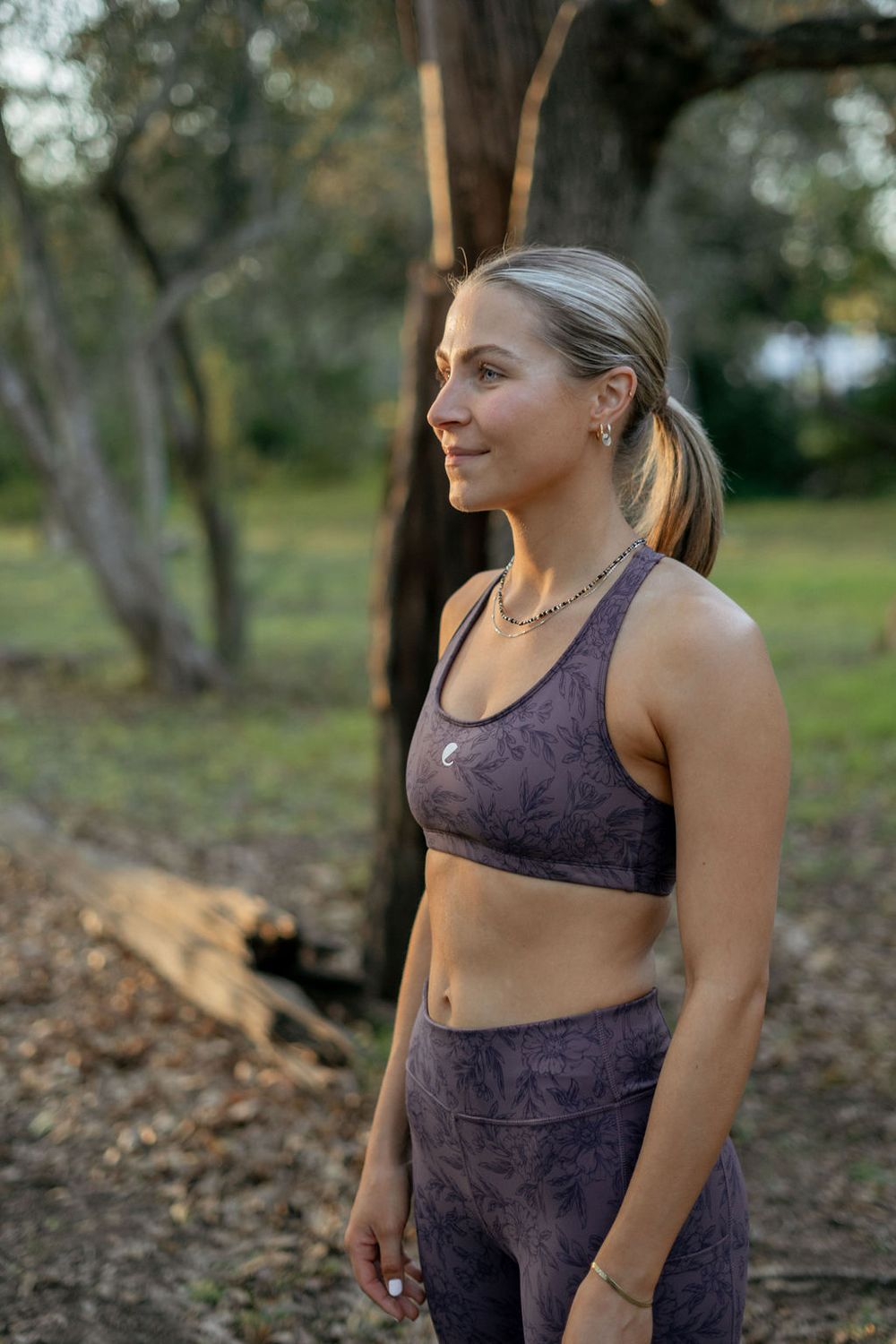 bloom baby, bloom racerback bra