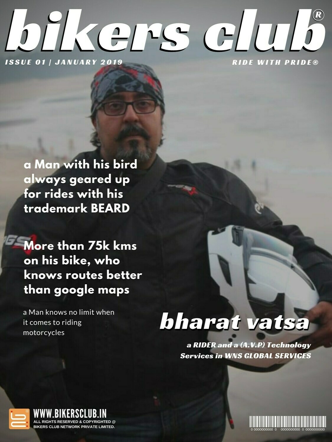 BIKERS CLUB-e-magazine-jan 2019-Bharat Vatsa