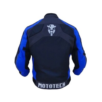 Scrambler Air Motorcycle Riding Jacket - Blue