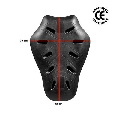 Safetech Viscoflex Armour Insert - Level 2 - Back - Large