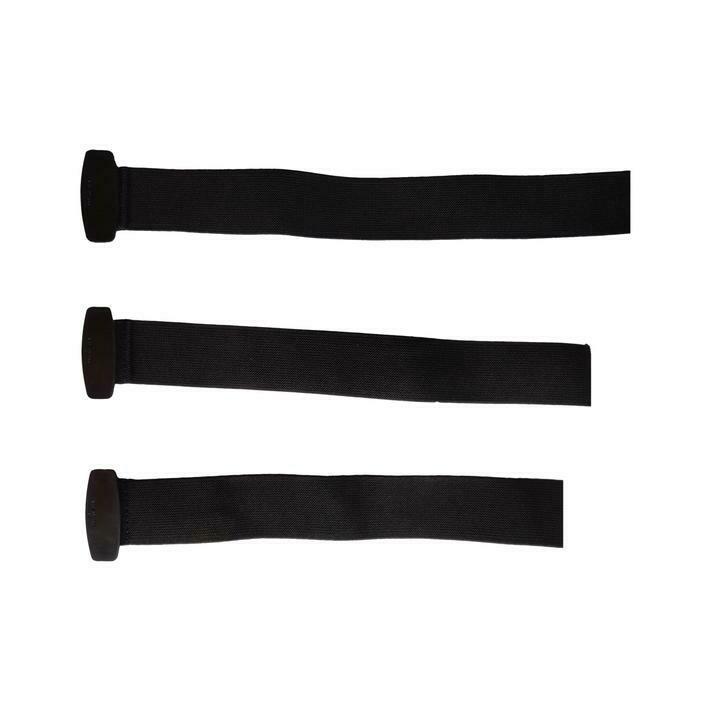 Bulwark Knee Armour Replacement Straps - One Set, COLOR: BLACK