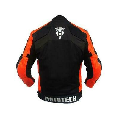 MT Scrambler Air Motorcycle Riding Jacket - Orange