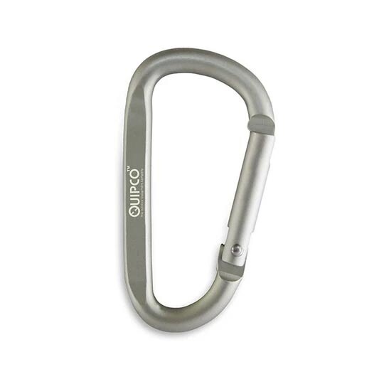 Quipco Matt Mercury Accessory Carabiner - 7cms - Sliver