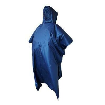 Quipco Thunder Rain Poncho - Blue