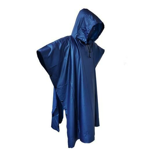 Quipco Thunder Rain Poncho - Blue