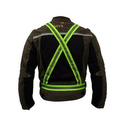 Quipco Flash Hi Viz Suspenders - Fluorescent Green