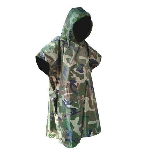 Quipco Equatorial Rain Poncho - Camo