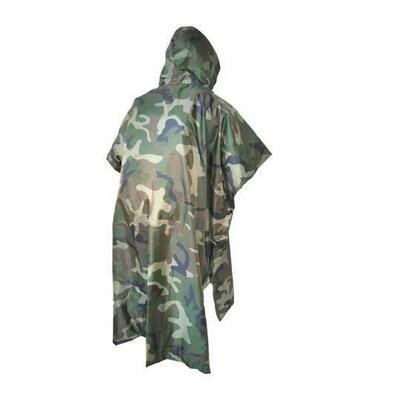 Quipco Equatorial Rain Poncho - Camo