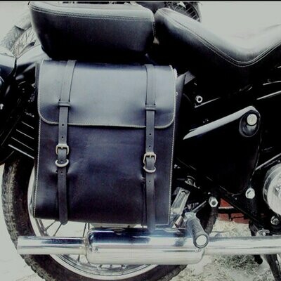 GR EMPEROR SIDE SADDLE BAG - LEATHER