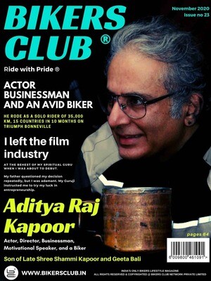 Bikers Club-e-magazine-November-2020-Aditya Raj Kapoor