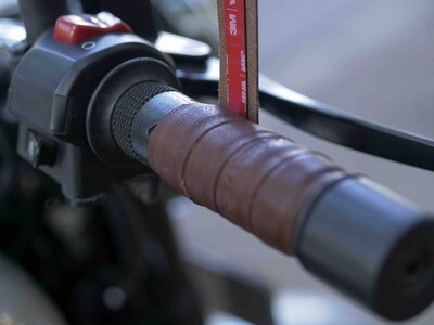 Leather Bike Handle Grips (Coco)