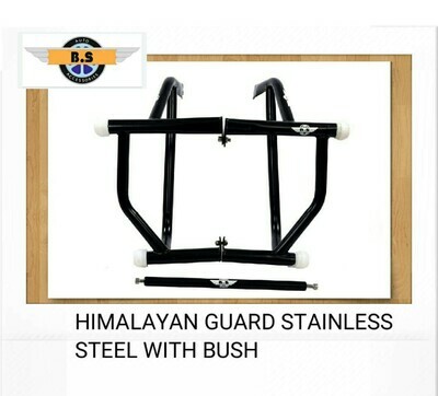 RE Himalayan Guard Stainless Steel with Bush