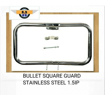 Bullet Square Guard Stainless Steel 1.5 IP