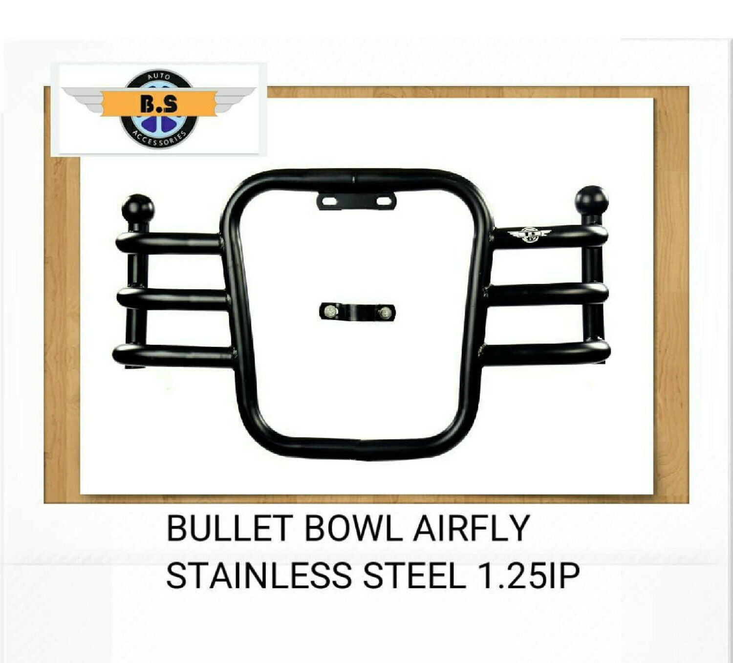 Bullet Bowl Airfly Stainless Steel 1.25 IP