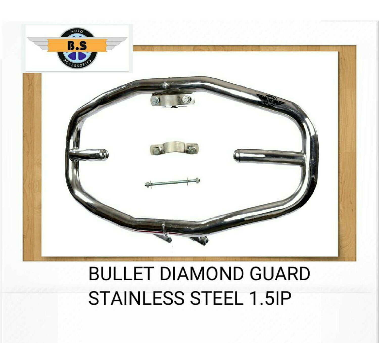 Bullet Diamond Guard Stainless Steel 1.5 IP