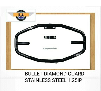 Bullet Diamond Guard Stainless Steel 1.25 IP
