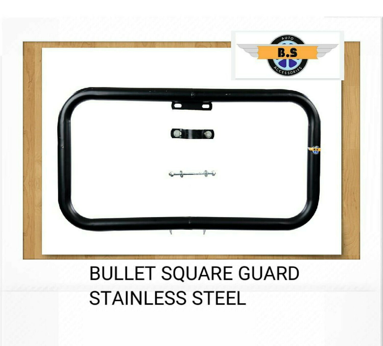 Bullet Square Guard Stainless Steel