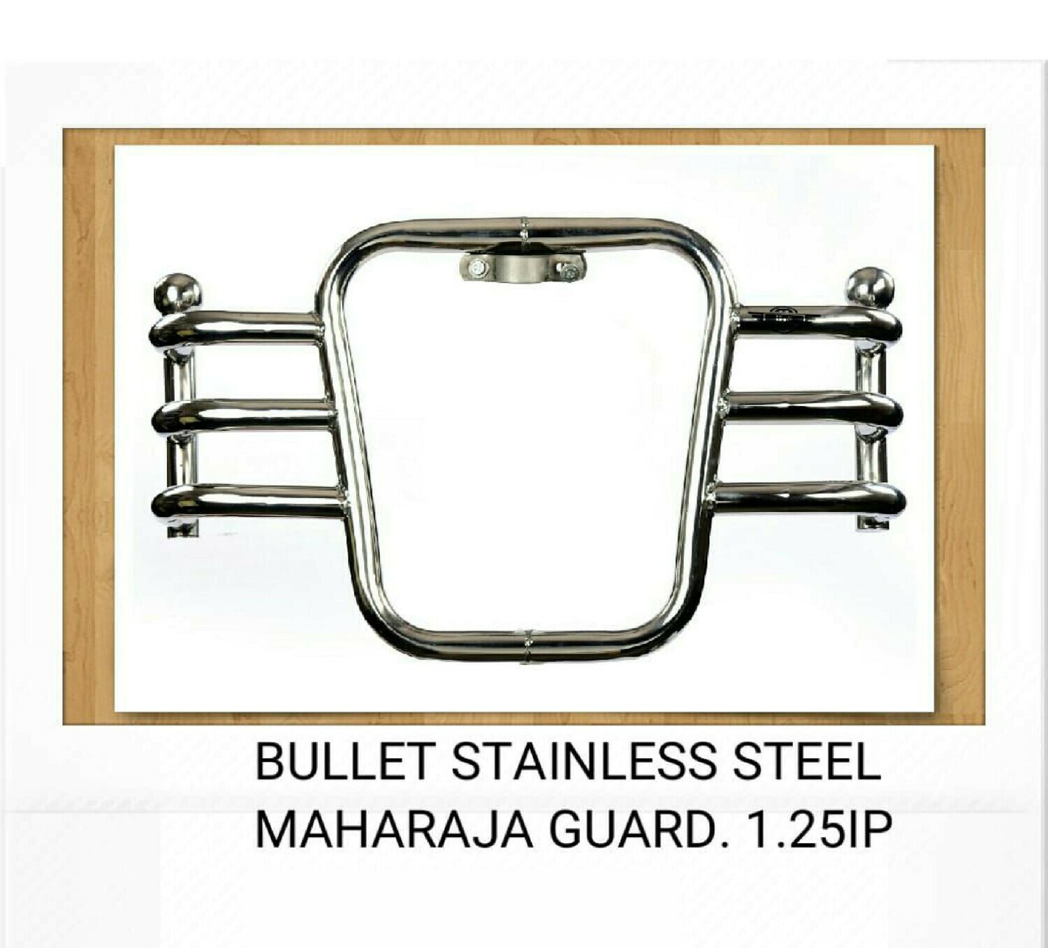 Bullet Stainless Steel Maharaja Guard 1.25 IP