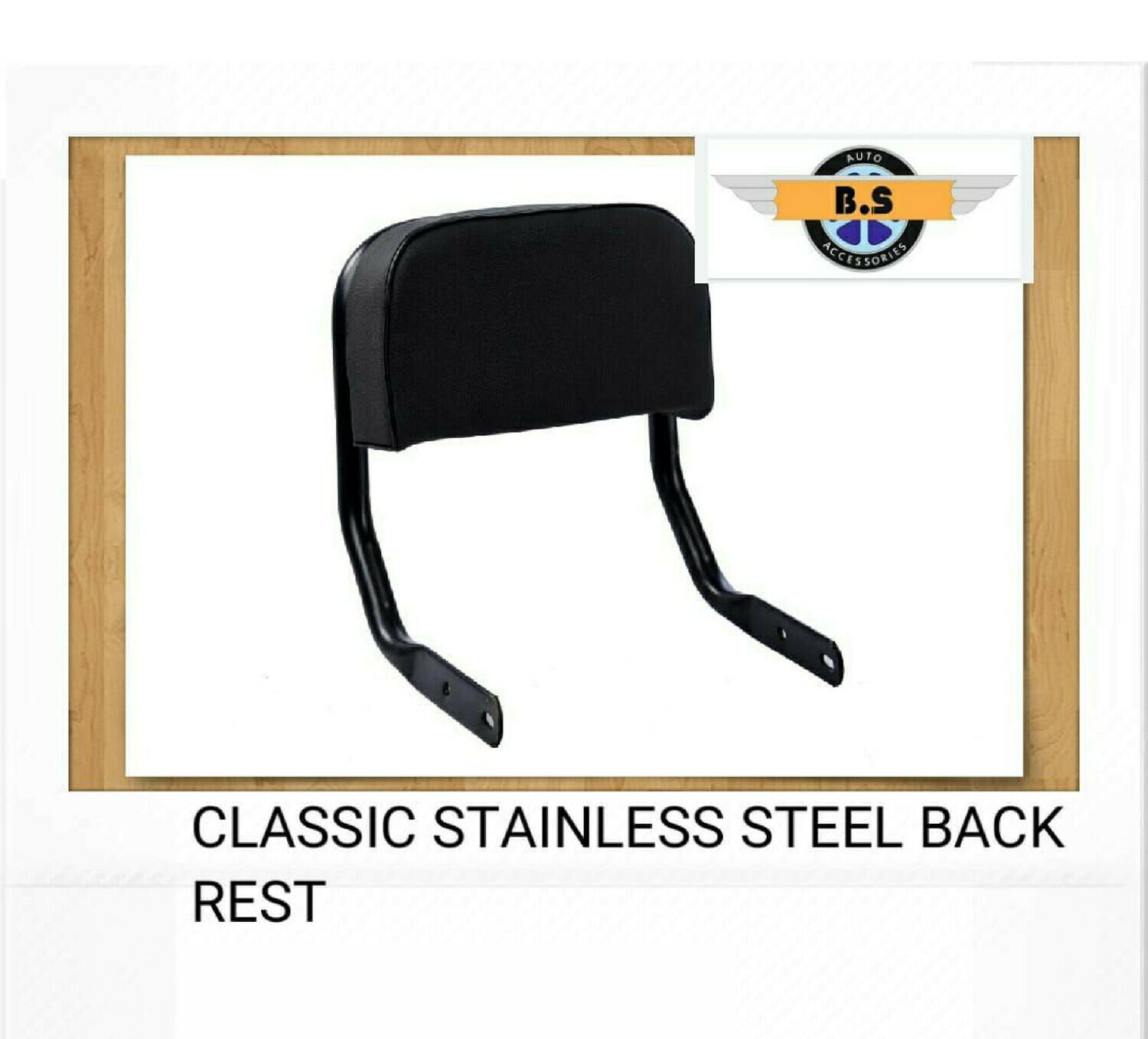 RE Classic Stainless Steel Back Rest