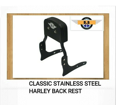 RE Classic Stainless Steel Harley Back Rest