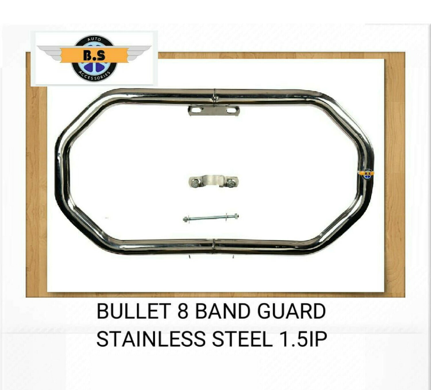 Bullet 8 Band Guard Stainless Steel 1.5 IP