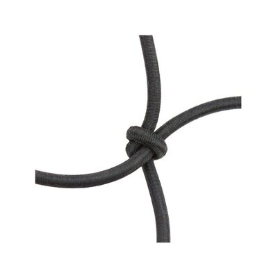 MT Metal Hook Bungee Net - 15"x12"- Black- 4mm