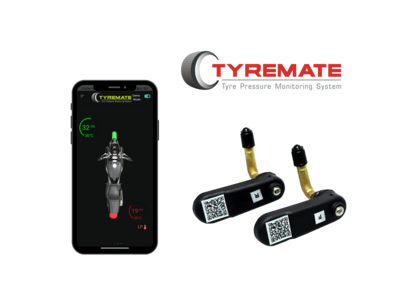 Tyremate Bluetooth Based Internal TPMS for Mopeds (Tubeless)
