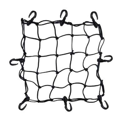 MT Flexi Hook Bungee Net - 15&quot;x12&quot; - Black
