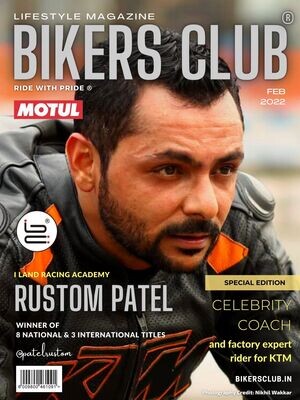 Bikers Club-e-magazine-Feb 2022-Rustom Patel