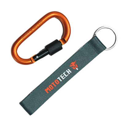 Accessory Carabiner with Key Ring