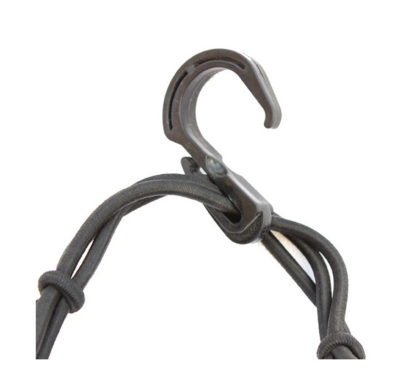 Replacement Flexi Hooks (for Bungee Net)-Pack of 8-Black